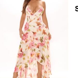 Sexy deep plunge fashion nova dress side zip and adjustable straps